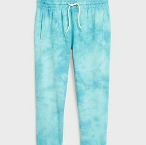 Gap Tie-Dye Light Blue Sweatpants Joggers, Size Large (EUC)